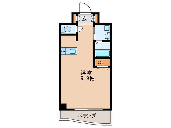 ﾌﾟﾚｻﾝｽ上前津ﾘﾗｸｼｱ(501)の物件間取画像